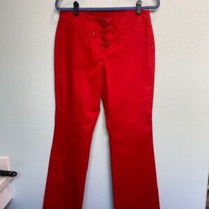 Ralph by Ralph Lauren Bootcut Lace-up Pants - Size 6